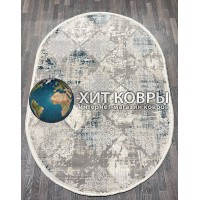 Турецкий ковер Monaco 2973 Серый овал
